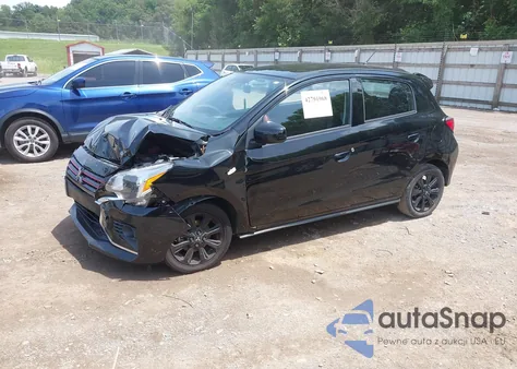2022 Mitsubishi Mirage Black Edition/Se из США, поврежденный, VIN ML32AWHJ7NH005410